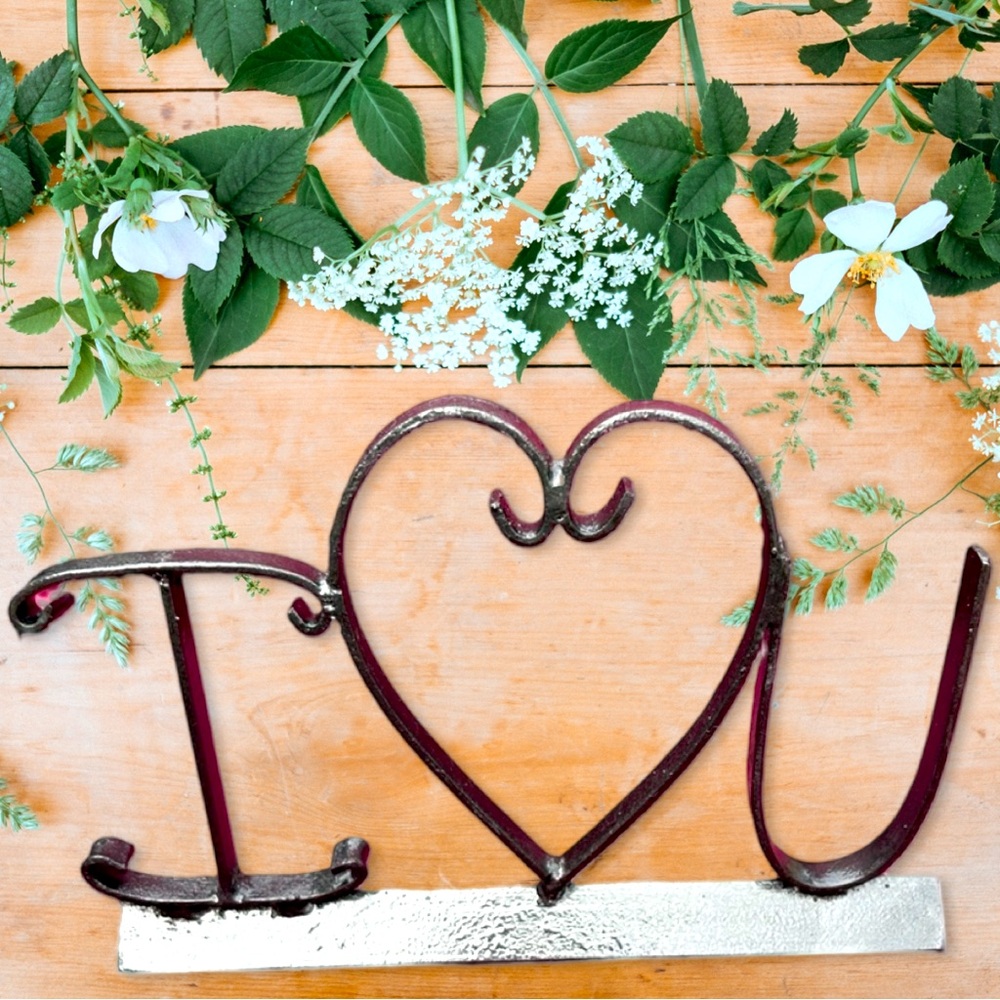 Hand forged sign - Picture 2 of 3